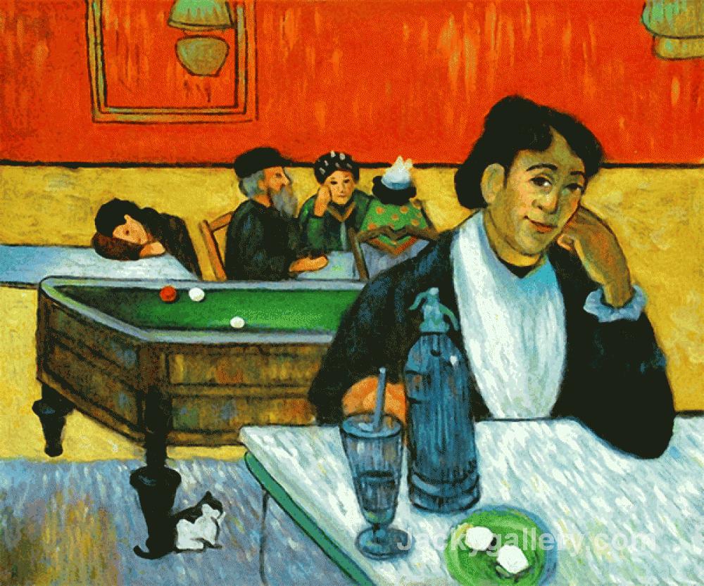 Night Cafe at Arles by Paul Gauguin paintings reproduction